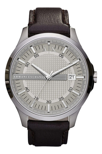Reloj Hombre Armani Exchange Ax2100 Cuarzo Pulso Marron En