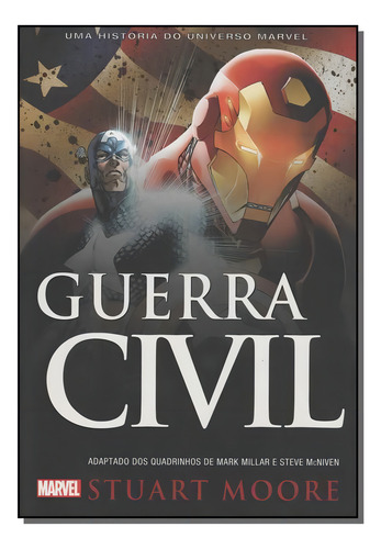 Guerra Civil Uma História Do Universo de Stuart Moore em portugués editorial Novo Século