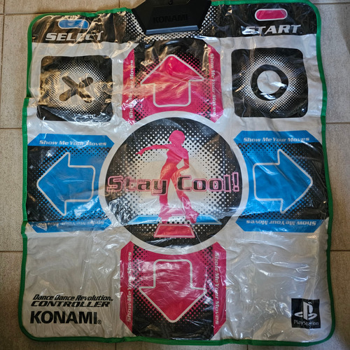 Dance Dance Revolution Alfombra Baile - Original Konami Ps1 (Usado)