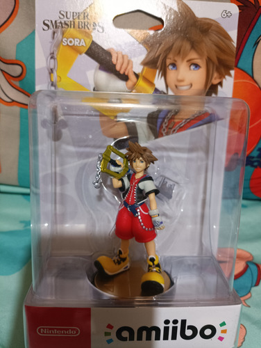 Amiibo Sora Kingdom Hearts Americano Nuevo Sellado