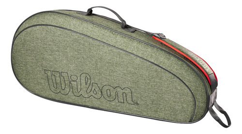 Raquetero Wilson Team Triple Heather Green - 3 Raquetas Color Verde