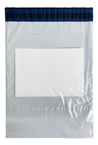 Envelope Segurança Duo 19x25 250 Und Branco Bolsa Canguru