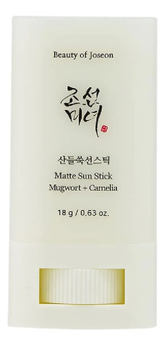 Beauty Of Joseon Matte Sun Stick Mugwort + Camelia Spf50 Pa+