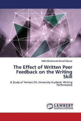 Libro The Effect Of Written Peer Feedback On The Writing ...