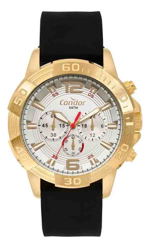 Relógio Condor Masculino Civic Dourado Covd54be/2k