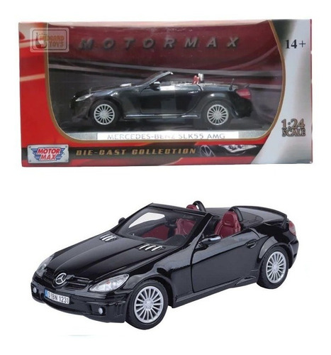 Mercedes-benz Slk55 Amg Preto - 1/24 - Motormax