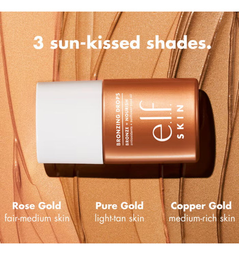 Elf Cosmetics Bronzing Drops Color Pure Gold 30ml