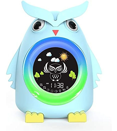 Reloj Despertador Para Niños, Wisoee Kids Digital Alarm Cloc