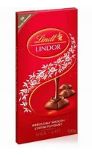 Chocolate Lindt Lindor Leche 100g Suiza Exquisito Envíos!