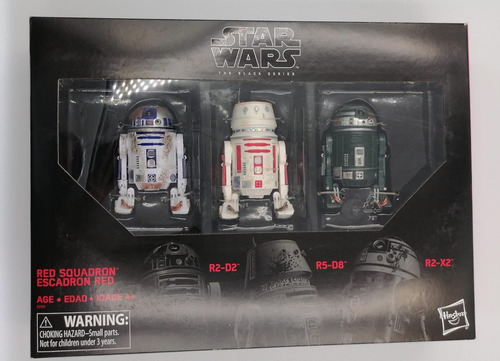 Hasbro Star Wars Black Series Red Squadron Figuras Droides