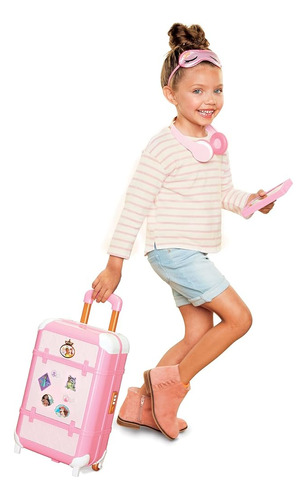 Disney Princess Travel Suitcase Play Set Para Niñas Con Etiq