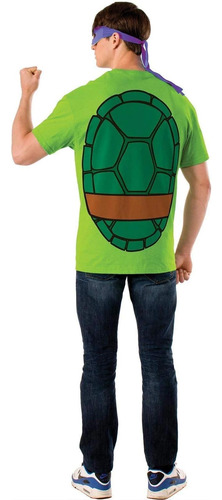 Camiseta Nickelodeon Ninja Turtles Con Máscara Y Donatello,
