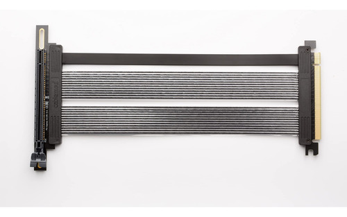 Cable Vertical Pci-e 4.0 Ángulo Recto (negro, 22 Cm)