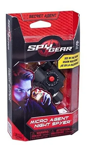 Jueguete Electronico - Spy Gear Micro Agente Noche Juguete