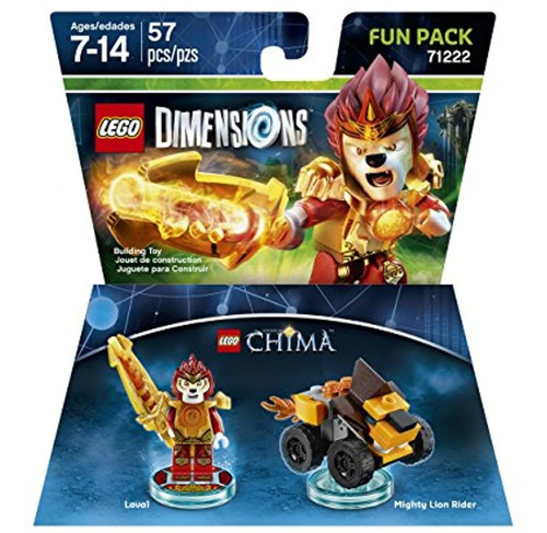 Paquete De Diversion Chima Laval - Lego Dimensiones
