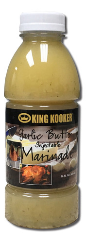 King Kooker 96048 - Mantequilla De Ajo Con Hierbas Inyectabl