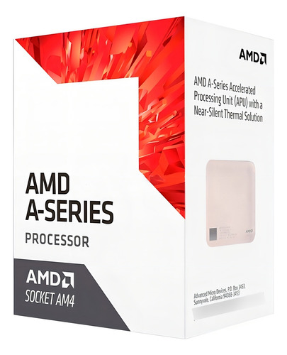 Apu Amd A10-9700 4 Núcleos, 3.8ghz Y Con Gráfica Integrada (Usado)