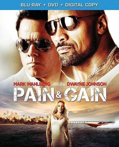 Pain & Gain - Blu-ray + Dvd - Importado - Mark Wahlberg