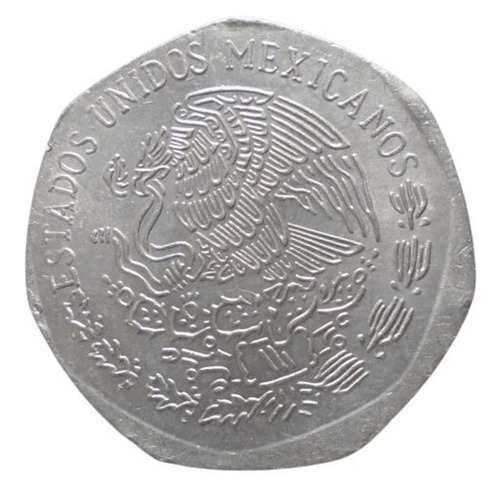 México 10 Pesos Hidalgo 1981 Error: Descentrada I3r#1