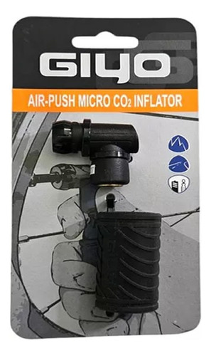 Mini Inflador Giyo Gc-07 P/ Garrafa Co2 A Gas Inflado Rapido