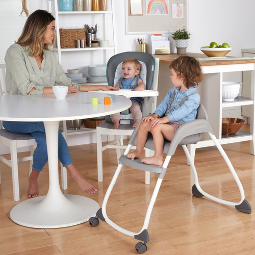 Periquera Silla Trio 3 En 1 Ingenuity Azul Gris Nombre Del Diseño Nash Color Azul/gris