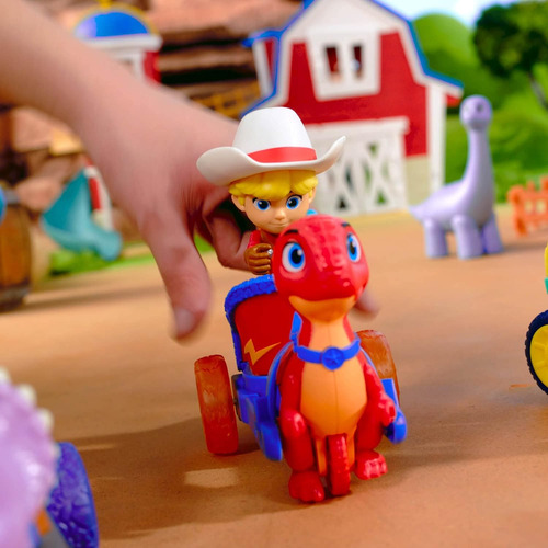 Dino Ranch Vehicle - Características Retroceder 5 Dino Blitz