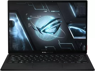 Laptop gamer Asus ROG Flow Z13 GZ301ZC negra táctil 13.4", Intel Core i7 12700H 16GB de RAM 512GB SSD, NVIDIA GeForce RTX 3050 120 Hz 1920x1200px Windows 11 Home