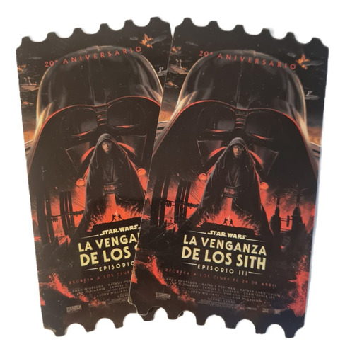 Postal Oficial Star Wars: Episodio 3 - Cine Cinemark Hoyts