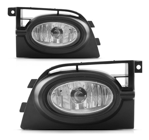 Parachoque New Civic 2006 A 2008 Com Kit Farois De Milha