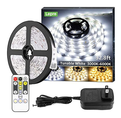 Tira De Luces Led Lepro, 3000k-6000k Blanco Sintonizable, Lu