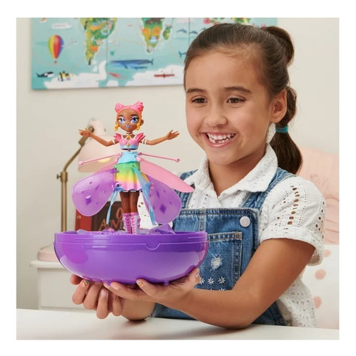 Hatchimals Crystal Flyers Hada Rainbow Vuela 2023