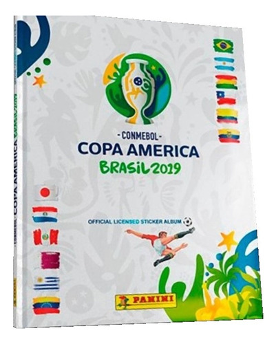 2 Cajitas Paquetones Copa América Brasil Panini + Tapa Dura