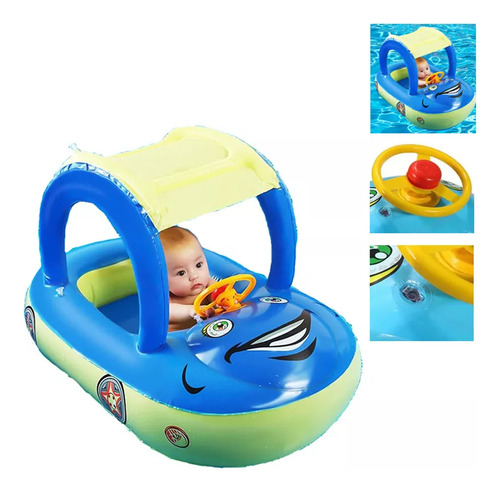 Asiento De Piscina De Juguete Flotante Inflable Para Bebés