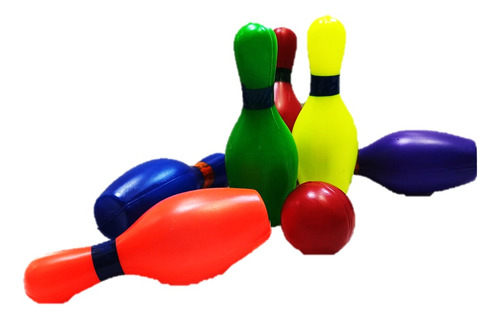4 Juegos Mini Boliche Feria Kermes Premio Cumple Fiesta Bolo