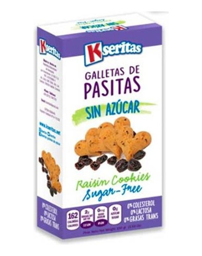 Galletas Kseritas De Pasas 100gr