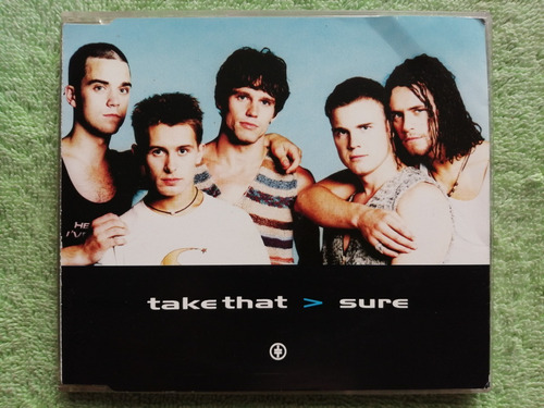 Eam Cd Single Take That Sure 1994 Edicion Europea Robbie W.