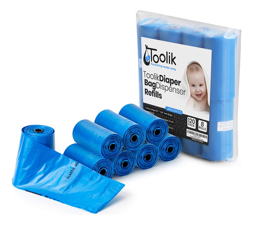 Toolik - Dispensador De Bolsas De Pañales Desechables Sin .