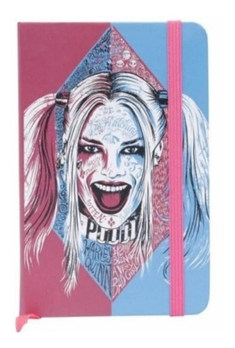 Mini Caderneta De Anotações Harley Quinn - Dc Comics (a6)