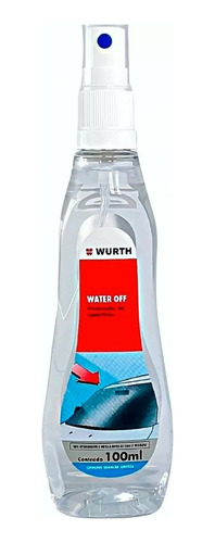 Water Off Wurth - Cristalizador Repelente De Água - 100ml