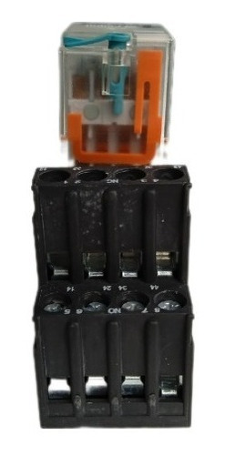 Relé R4-2014-23-1024 Con Base Gzt4 Relpol Usado (2pza)