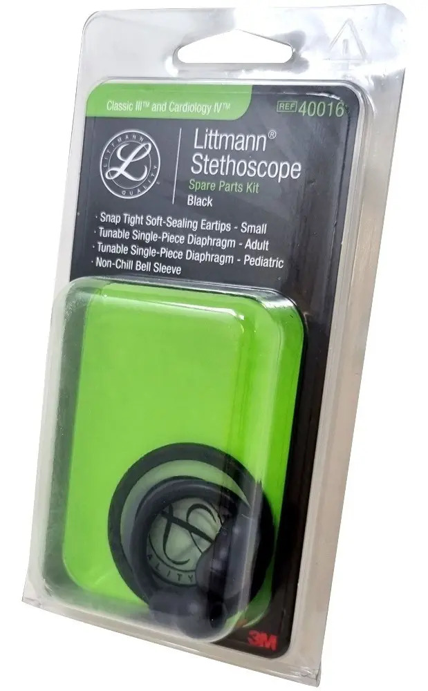 Diafragma Olivas Littmann Classic Iii Y Cardiology Iv Negro
