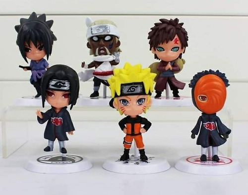 Figura Naruto Se Vende La Colección Son 6 Medidas 6.5 Cm 