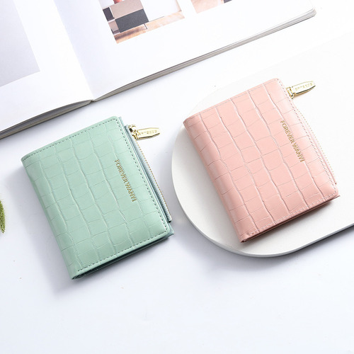 Cartera Corta Delgada Y Moderna Para Mujer