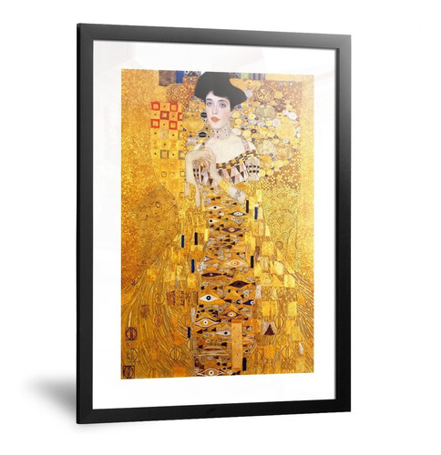 Cuadros Klimt La Dama De Oro Retrato Adele Bloch 35x50cm