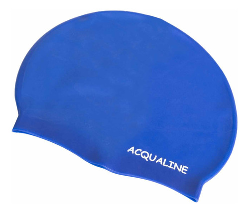 Gorra Acqualine Unisex Natación Azul Tamaño Unico