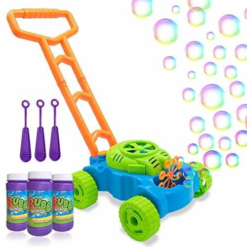 Lydaz Bubble Lawn Mower Para Toddlers, Niños Máquina 1j4rj