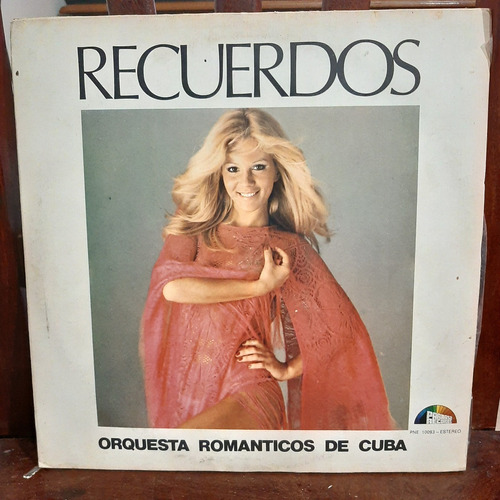 Vinilo Orquesta Romanticos De Cuba Recuerdos O2