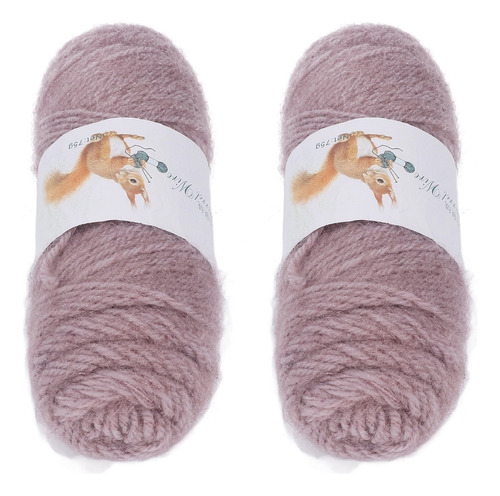 Hilo Simply Soft, 2 Unidades, Tejido A Mano A Ganchillo, Par