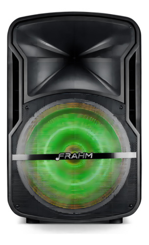 Caixa De Som Amplificada Frahm Cm15 Ativa + Suporte + Mic