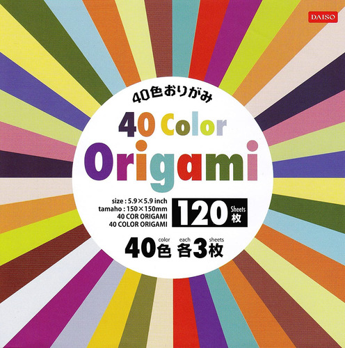 Origami 40 Color Â 120 Hoja